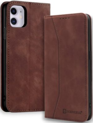 Bodycell Θήκη - Πορτοφόλι Apple iPhone 11 - Dark Brown (5206015057731) 82549