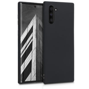 KW Θήκη Σιλικόνης Samsung Galaxy Note 10 - Black Matte (49274.47) 49274.47