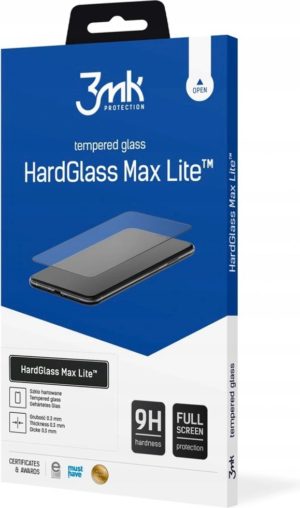 3MK Tempered HardGlass Max Lite - Fullface Αντιχαρακτικό Γυαλί Οθόνης OnePlus 8T - Black (5903108322560) 75720