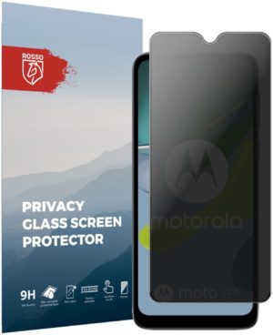 Rosso Tempered Glass Privacy - Αντιχαρακτικό Γυαλί Προστασίας Απορρήτου Οθόνης Motorola Moto E13 (8719246384455) 113933