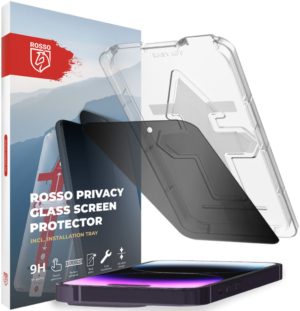 Rosso Privacy Tempered Glass - Αντιχαρακτικό Γυαλί Προστασίας Απορρήτου Οθόνης Apple iPhone 14 Pro (8719246372230) 113334