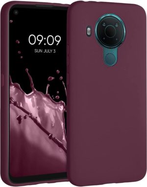 KWmobile Θήκη Σιλικόνης Nokia 5.4 - Bordeaux Violet (54109.187) 54109.187