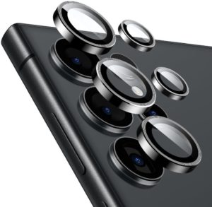 Αντιχαρακτικό Γυαλί Προστασίας για Φακό Κάμερας - Samsung Galaxy S24 Ultra - ESR Armorite Camera Lens Protectors - Black (4894240189429) 118262