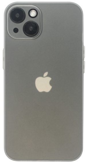 Vivid Θήκη Σιλικόνης Slim Apple iPhone 13 -Transparent / White (VISLIM196WT) 13018609