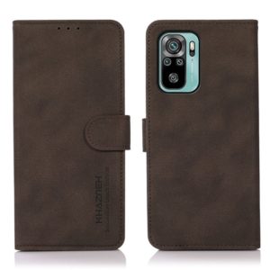 Θήκη Xiaomi Redmi Note 10 4G/Redmi Note 10S KHAZNEH Vintage Style Leather Wallet-brown MPS15504