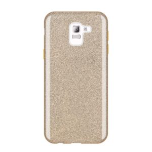 Θήκη Samsung Galaxy J6 2018 Wozinsky Glitter Case Shining Cover-gold MPS13402