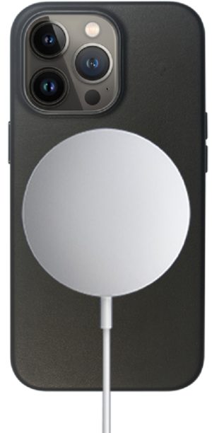 Vivid PU Leather Case - Σκληρή Θήκη Magsafe Apple iPhone 13 Pro - Black (VIMAGLE197BK) 13017768