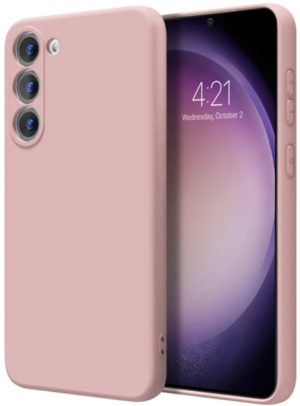 Crong Color Θήκη Premium Σιλικόνης Samsung Galaxy S23 Plus - Pink (CRG-COLR-SGS23P-PNK) CRG-COLR-SGS23P-PNK