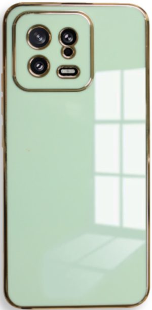 Bodycell Gold Plated - Θήκη Σιλικόνης Xiaomi 13 - Mint Green (5206015069864) BG-00092