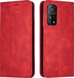 Bodycell Θήκη - Πορτοφόλι Xiaomi Mi 10T / 10T Pro - Red (5206015059889) 82595