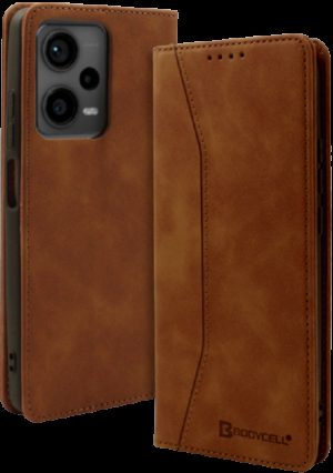 Bodycell Θήκη - Πορτοφόλι Xiaomi Redmi Note 12 Pro Plus - Brown (5206015019630) 04-01153
