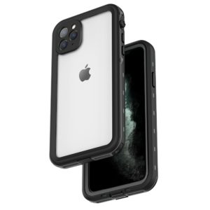 Θήκη αδιάβροχη iPhone 11 Pro Max 6.5 Waterproof Covering Clear Back case Redpepper-Black MPS14346