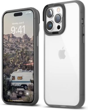 Elago Dual Case - Ανθεκτική Διάφανη Θήκη Apple iPhone 14 Pro Max - Black (ES14DU67PRO-BK) ES14DU67PRO-BK