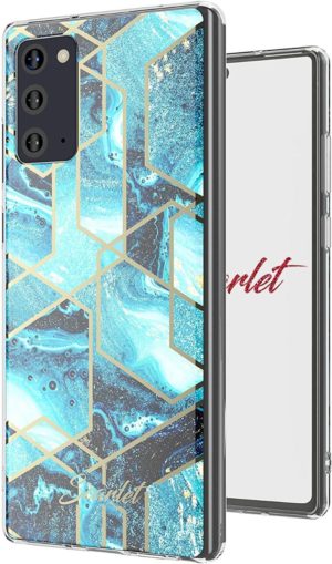 Ghostek Θήκη Stylish Scarlet Samsung Galaxy Note 20 - Blue Waves (SCACAS059) SCACAS059