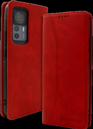 Bodycell Θήκη - Πορτοφόλι Xiaomi 12T / 12T Pro - Red (5206015017476) 04-01074