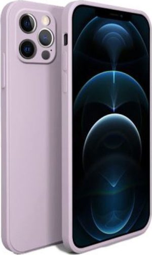 Bodycell Square Liquid Θήκη Σιλικόνης - Apple iPhone 12 Pro - Light Violet (5206015065071) 04-00741