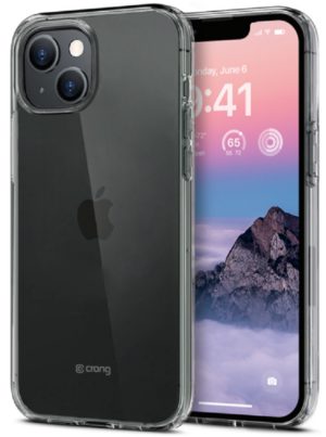 Crong Slim Διάφανη Θήκη Σιλικόνης Apple iPhone 14 - 0.8mm - Clear (CRG-CRSLIM-IP1461-TRS) CRG-CRSLIM-IP1461-TRS