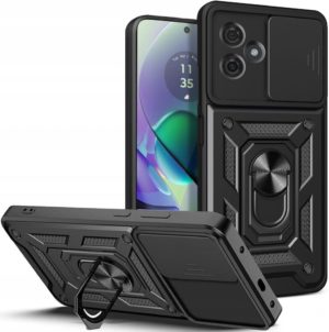 Tech-Protect Camshield Pro - Ανθεκτική Θήκη Motorola Moto G54 με Κάλυμμα για την Κάμερα - Μεταλλικό Ring Holder - Black (9319456607338) 116849