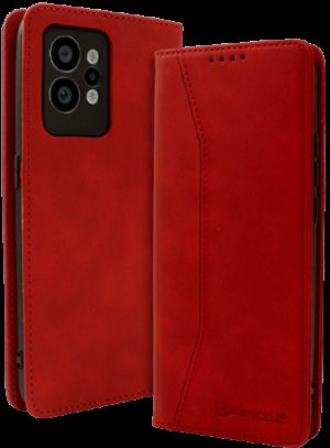 Bodycell Θήκη - Πορτοφόλι Realme GT2 Pro - Red (5206015018817) 04-01062