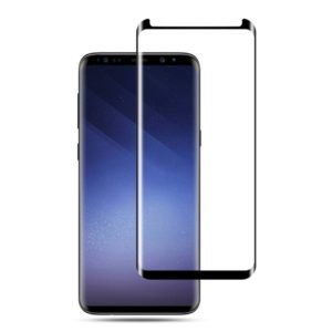 Tempered glass 3D Curved MOCOLO (small size for cases) Samsung Galaxy S9-Black MPS12096