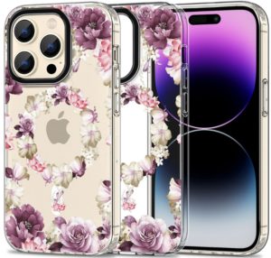 Tech-Protect MagMood - Σκληρή Θήκη MagSafe Apple iPhone 15 Pro - Rose Floral (9319456605372) 116119