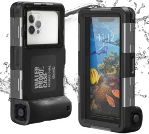 Tech-Protect Diving Waterproof Case - Universal Αδιάβροχη Θήκη για Smartphone / Κινητά έως 6.7 για Καταδύσεις έως 15m - IPX8 - Black (9589046924552) 107997
