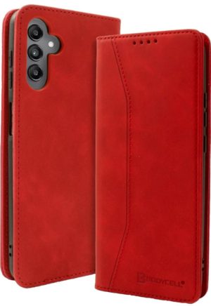 Bodycell Book Case - Θήκη Πορτοφόλι - Samsung Galaxy M34 5G - Red (5206015073465) BB-00020