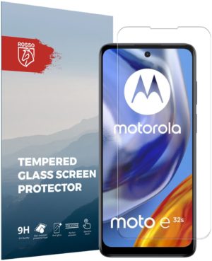 Rosso Tempered Glass - Αντιχαρακτικό Προστατευτικό Γυαλί Οθόνης Motorola Moto E32s - Clear (8719246375545) 110196