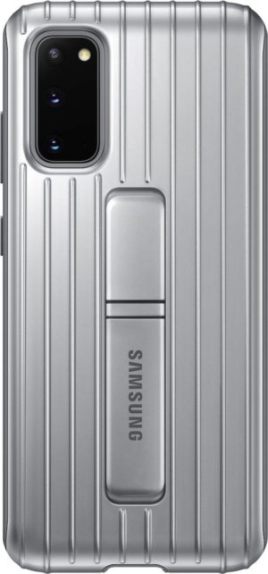 Official Samsung Protective Standing Cover Samsung Galaxy S20 - Silver (EF-RG980CSEGEU) 13014893