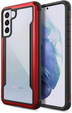 X-Doria Raptic Shield Ανθεκτική Αντιμικροβιακή Θήκη Samsung Galaxy S21 Plus 5G - Red (370423219002) 370423219002