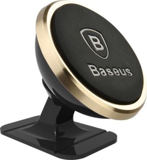 Baseus 360 Universal Μαγνητική Βάση Στήριξης Αυτοκινήτου-Gold (SUGENT-NT0V) MPS15146