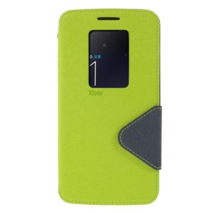 Θήκη LG G Flex Roar Diary Quick Window Leather Cover for LG G Flex - Green MPS10403