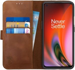 Rosso Deluxe Δερμάτινη Θήκη Πορτοφόλι OnePlus Nord 2 5G - Brown (8719246325151) 89414