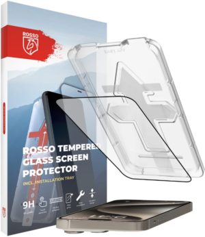 Rosso Tempered Glass - FullFace Αντιχαρακτικό Προστατευτικό Γυαλί Οθόνης Apple iPhone 15 Pro (8719246407079) 115895