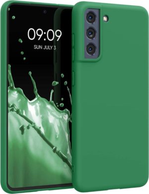 KWmobile Θήκη Σιλικόνης Samsung Galaxy S21 FE 5G - Pixie Green (55484.227) 55484.227