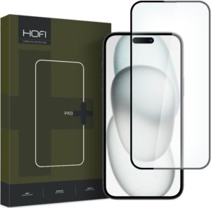 Hofi Premium Pro+ Tempered Glass - Fullface Αντιχαρακτικό Γυαλί Οθόνης - Apple iPhone 15 - Black (9319456604757) 115626