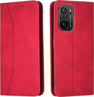 Bodycell Θήκη - Πορτοφόλι Xiaomi Poco F3 - Red (5206015063299) 04-00654