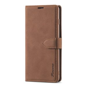 Θήκη Samsung Galaxy S21 Plus 5G FORWENW F1 Wallet leather stand Case-brown MPS15045