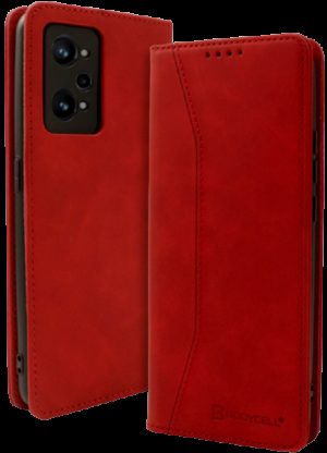 Bodycell Θήκη - Πορτοφόλι Realme GT Neo 3T - Red (5206015017421) 04-01068