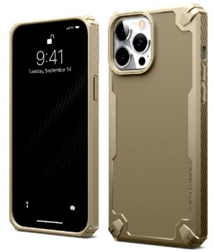 Elago Armor Case - Ανθεκτική Θήκη Σιλικόνης Apple iPhone 14 Pro Max - Military Sand (ES14AM67PRO-SD) ES14AM67PRO-SD