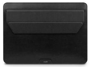 Moshi Muse 13 3-in-1 Laptop Sleeve - Eco-Leather Θήκη για MacBook Pro / Air 13 - Jet Black (99ΜΟ034008) 99ΜΟ034008