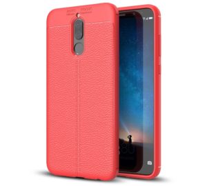 Θήκη Huawei Mate 10 Lite Litchi Texture Soft TPU-Red MPS11965