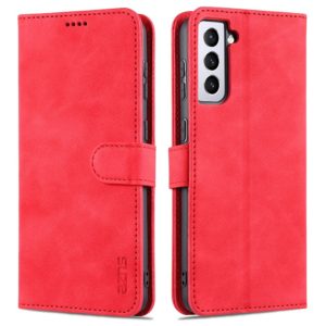 Θήκη Samsung Galaxy S21 FE 5G AZNS Wallet Leather Stand-Red MPS15484