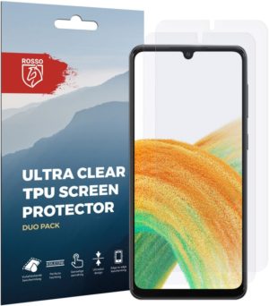 Rosso Ultra Clear Screen Protector - Μεμβράνη Προστασίας Οθόνης - Samsung Galaxy A33 5G - 2 Τεμάχια (8719246344091) 116820