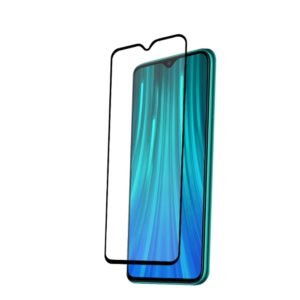 AMORUS Tempered Glass Full Cover for Xiaomi Redmi Note 8 Pro-black MPS14524