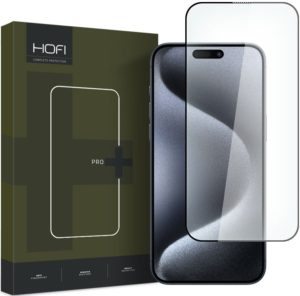 Hofi Premium Pro+ Tempered Glass - Fullface Αντιχαρακτικό Γυαλί Οθόνης - Apple iPhone 15 Pro Max - Black (9319456604788) 115627