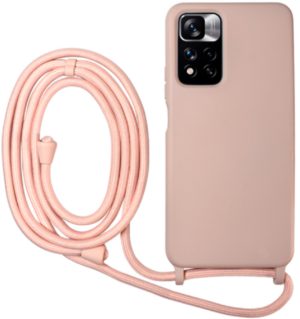 Vivid Silicone Lace - Θήκη Σιλικόνης με Λουράκι Λαιμού - Xiaomi Redmi Note 11 Pro Plus 5G - Nude (VISILACE22NUDE) 13019379