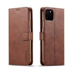 Θήκη iPhone 11 Pro Max LC.IMEEKE Wallet leather stand Case-coffee MPS13728