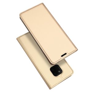 Θήκη Huawei Mate 20 Pro DUX DUCIS Skin Pro Series Leather Flip Case-Gold MPS13213