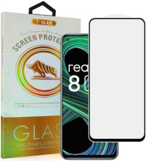 T-Max Premium 3D Tempered Glass Full Glue Fluid Despensing - Αντιχαρακτικό Γυαλί Οθόνης Realme 8 5G - Black (5206015067570) 05-00198